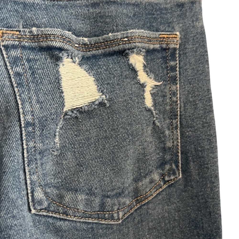 GOOD AMERICAN Distressed Jeans in Medium Wash Size 8/29 - Picture 5 of 16
